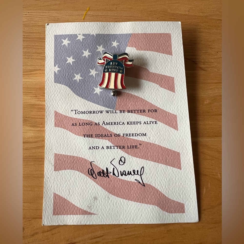 Disney Pin “Let Freedom Ring” Bell